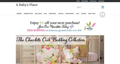 Desktop Screenshot of ababysplace.com